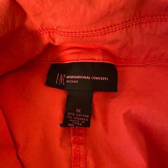 INTERNATIONAL CONCEPTS WOMENS BLAZER JACKET SIZE 1X NWT - Picture 3 of 3